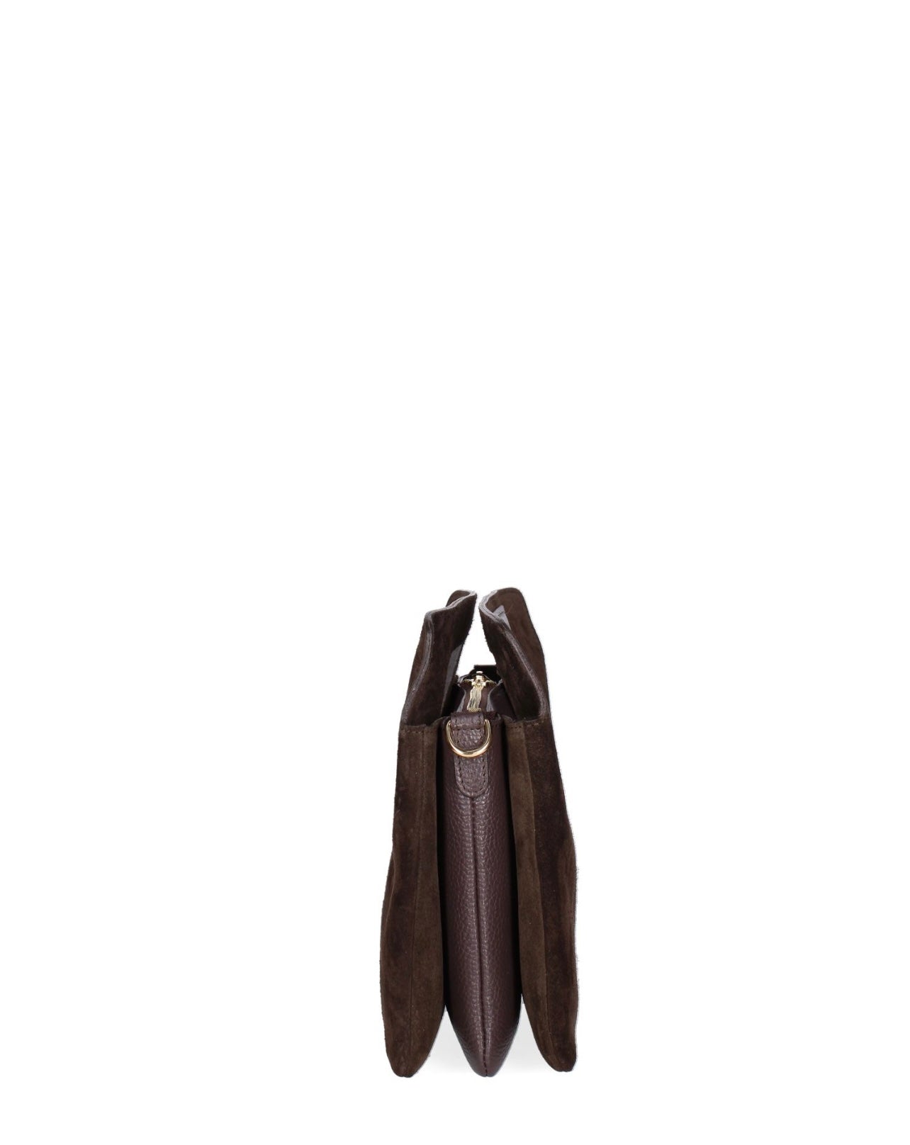 SHOULDER BAG SUDE CIOCCOLATO