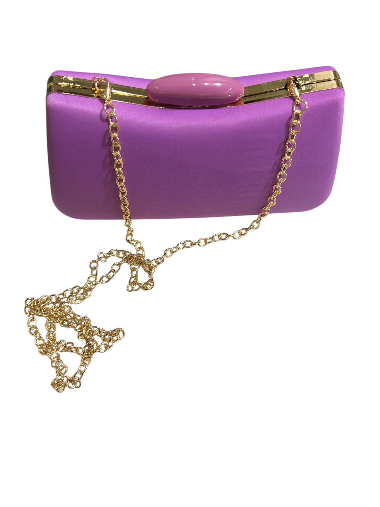 Clutch Tessuto Rosa