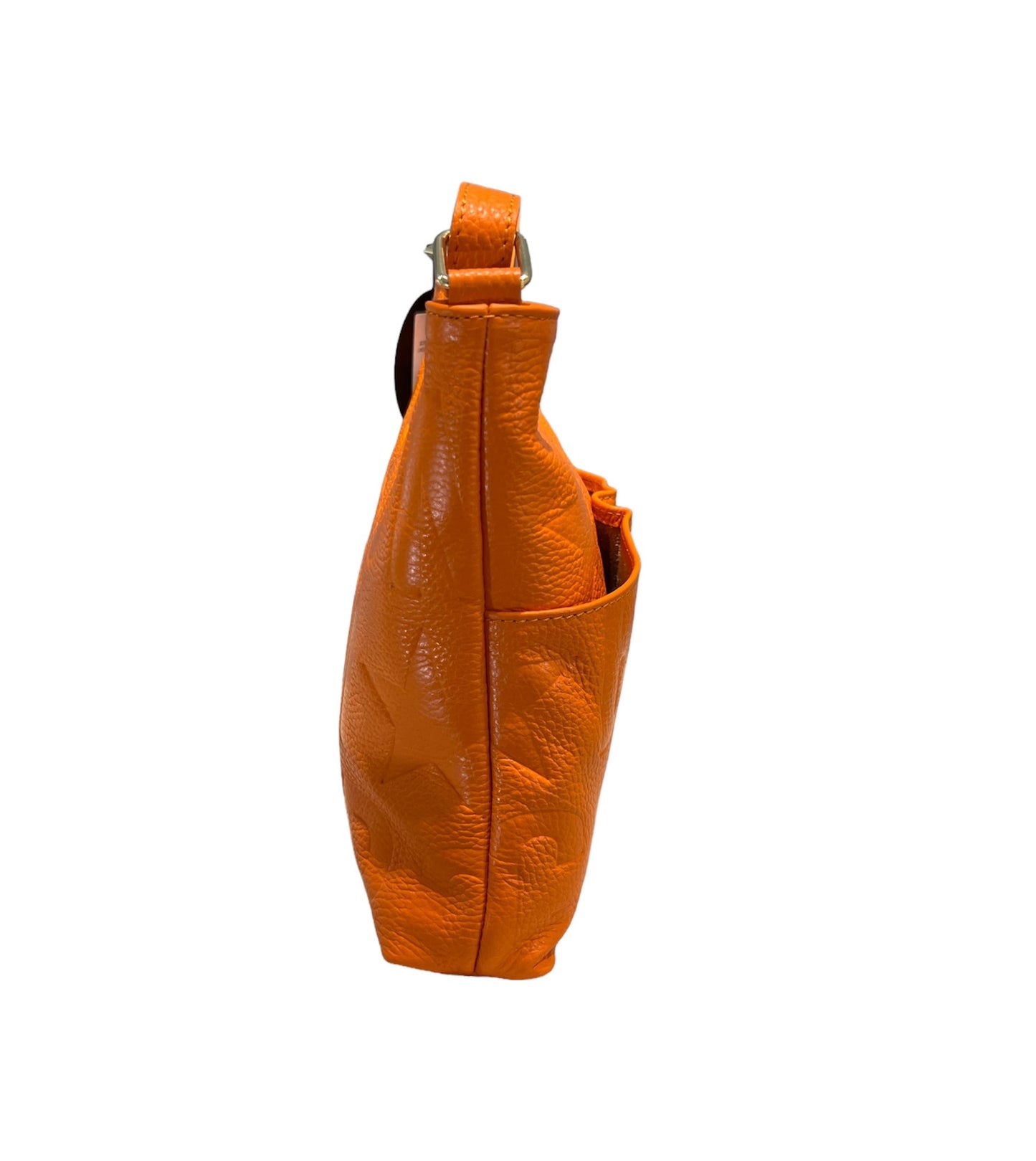 M*BRC BORSA A TRACOLLA LOGO ARANCIO