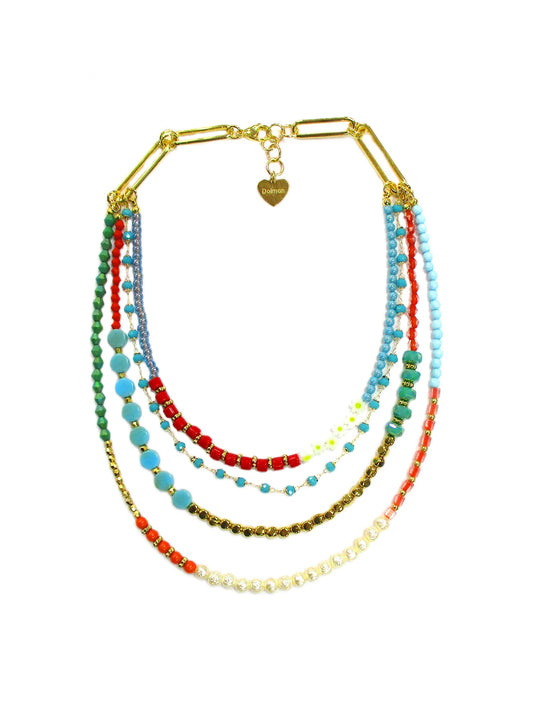 Girocollo multifili in gradazione - Gipsy