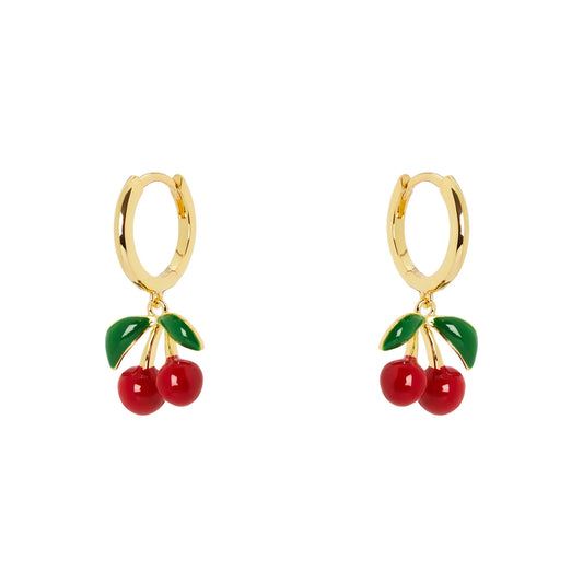 Orecchini cerchio e ciliege Juicy - MulticolorMulticolor Momenti By Sodini