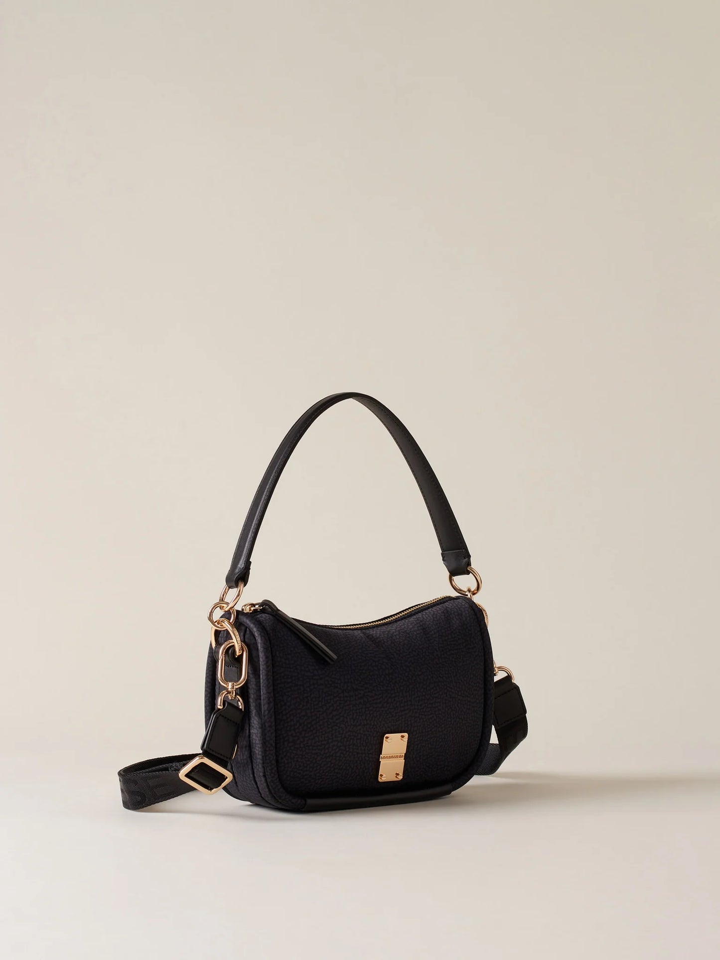 CAHIER HOBO SMALL Borsa a Spalla di Tessuto Riciclato OP