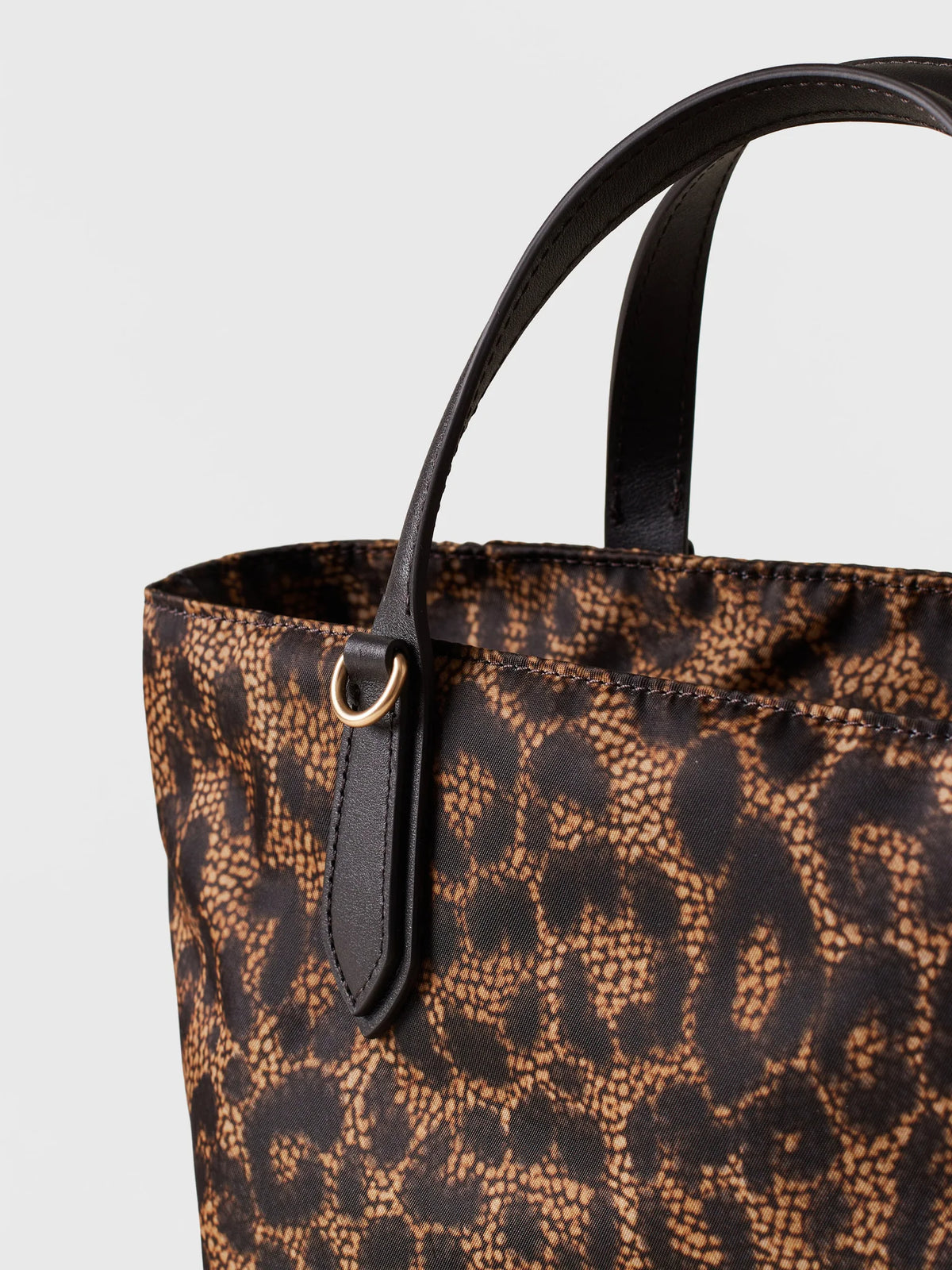 ESCAPE BORSA SHOPPING SMALL Borsa a mano in tessuto Op