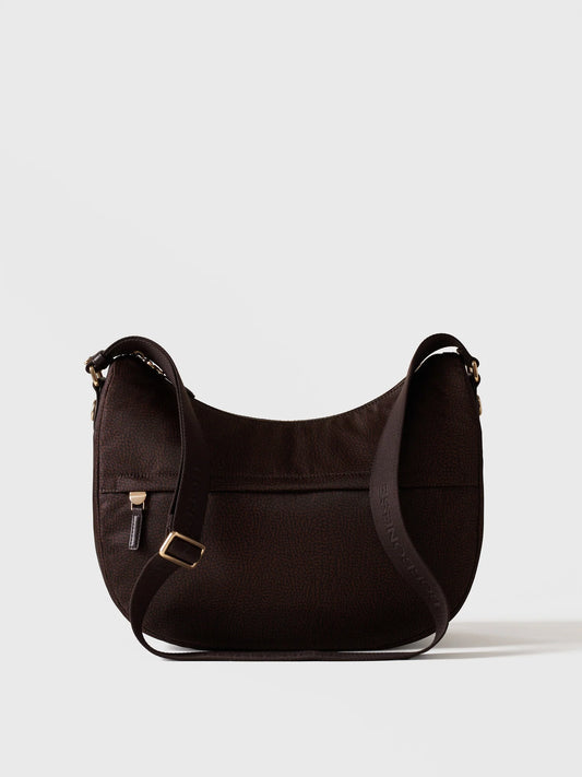 LUNA BAG MEDIUM Borsa a tracolla in tessuto Op