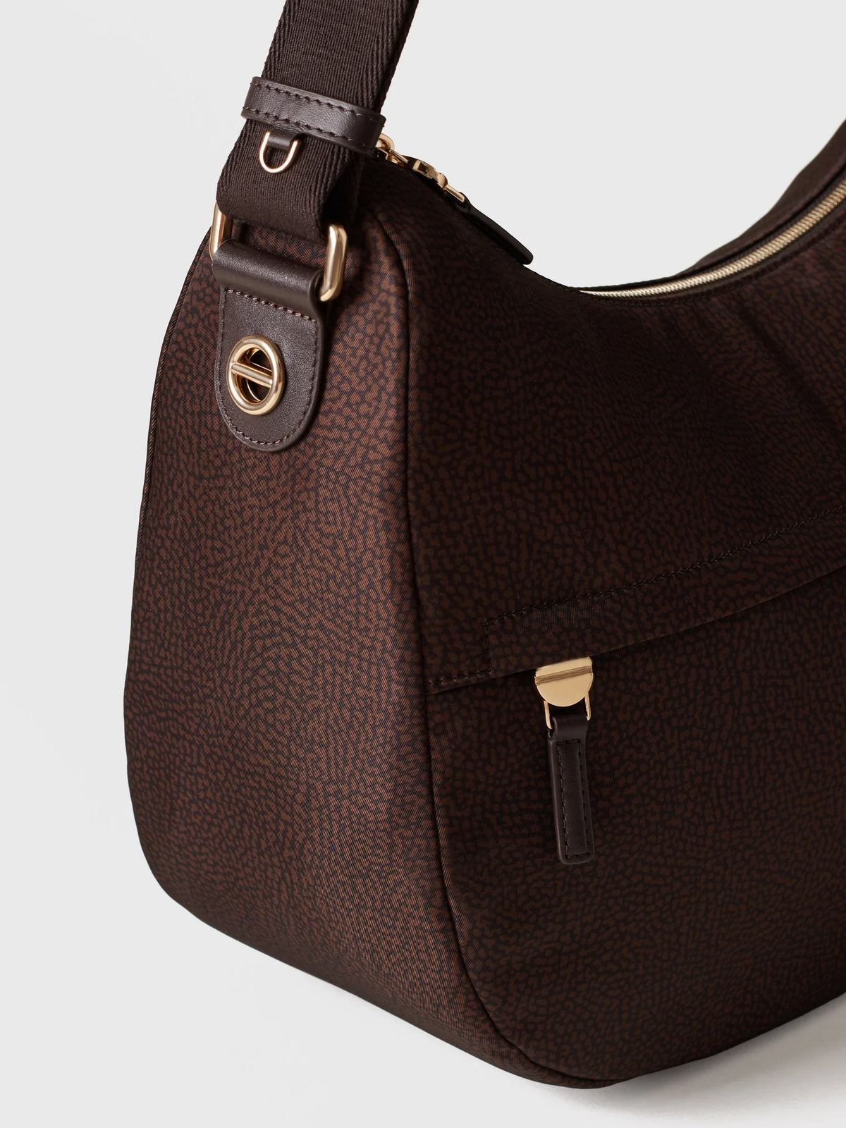 LUNA BAG MEDIUM Borsa a tracolla in tessuto Op