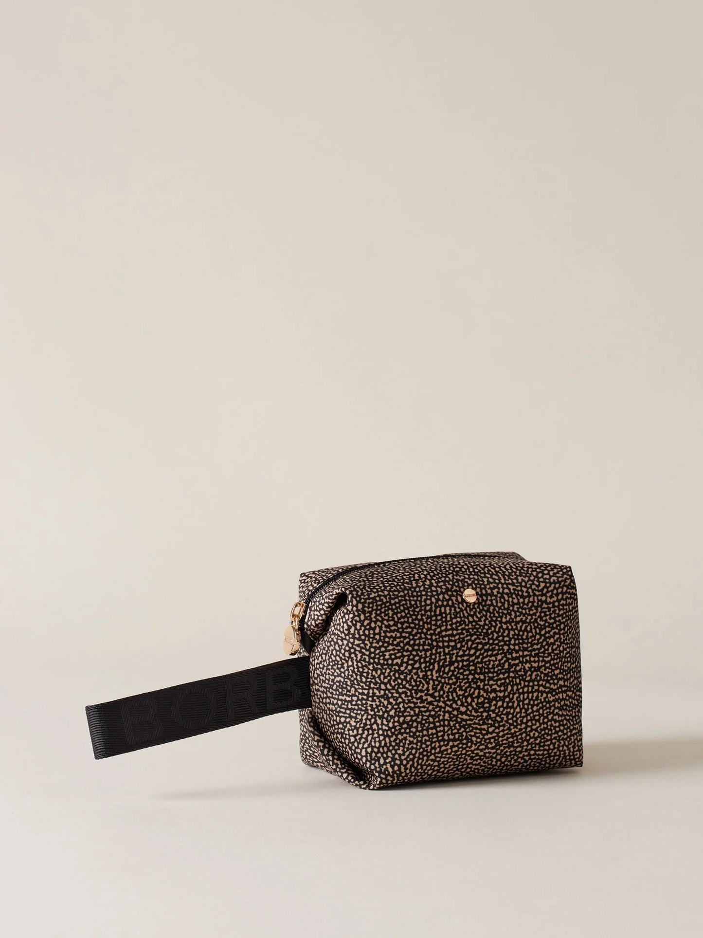 COSMETIC CASE SMALL Beauty di Tessuto Riciclato OP e Pelle