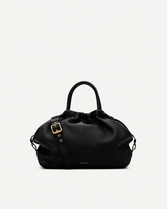 RUFFLE  BORSA A MANO IN PELLE DI VITELLO