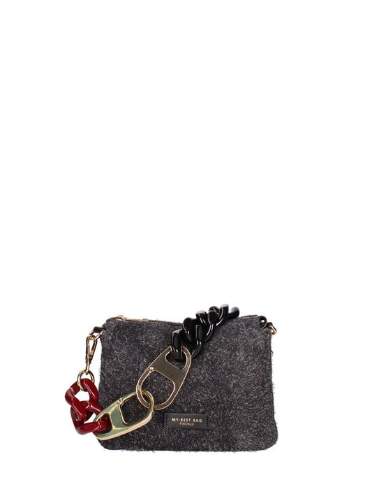 SHOULDER BAG SMALL CON TRE SCOMPARTI  PELLE