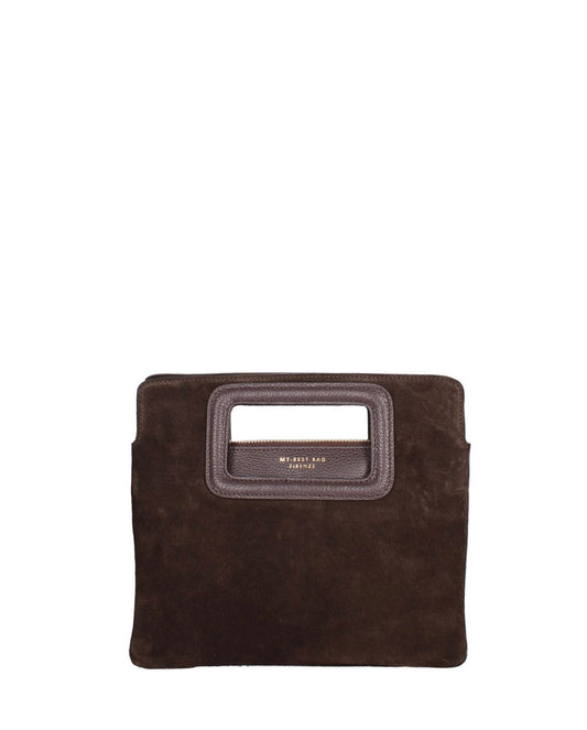 SHOULDER BAG SUDE CIOCCOLATO