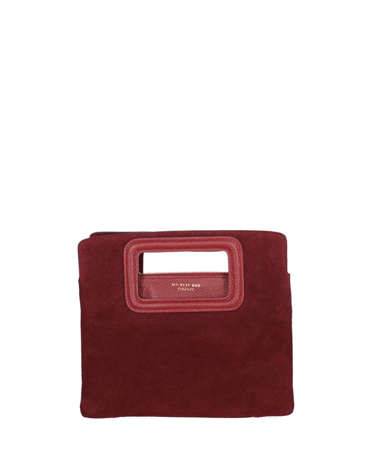 SHOULDER BAG SUDE RUBINO