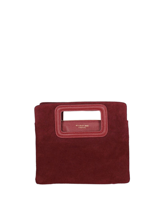 SHOULDER BAG SUDE RUBINO