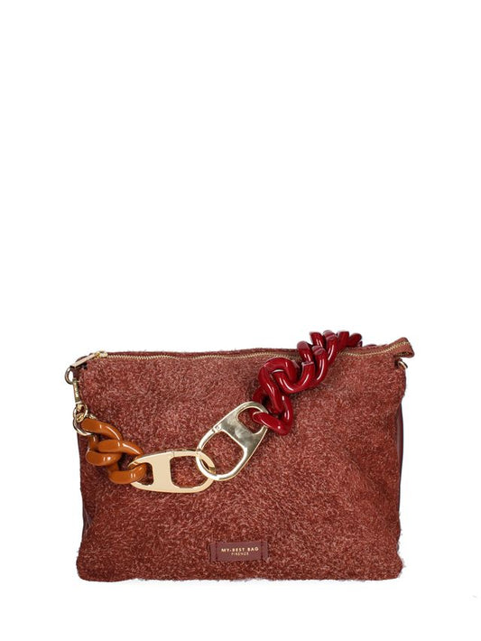 SHOULDER BAG BIG CON TRE SCOMPARTI  PELLE